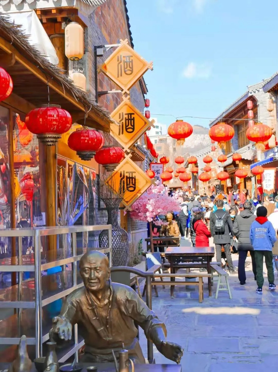 淄博这条网红美食街样样是经典从街头吃到街尾超满足