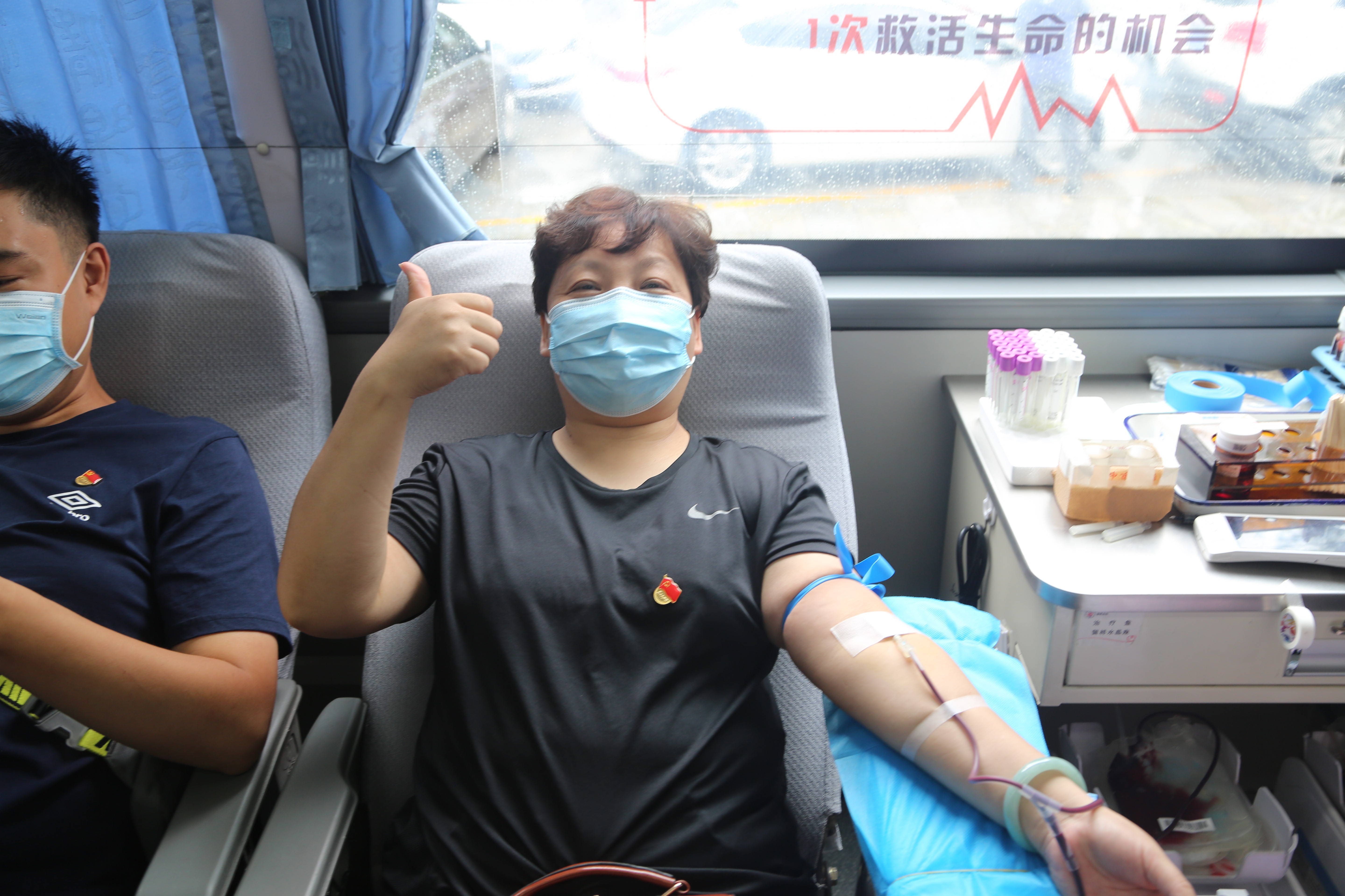 奉献爱心助力生命淄博市广播电视台组织开展无偿献血活动