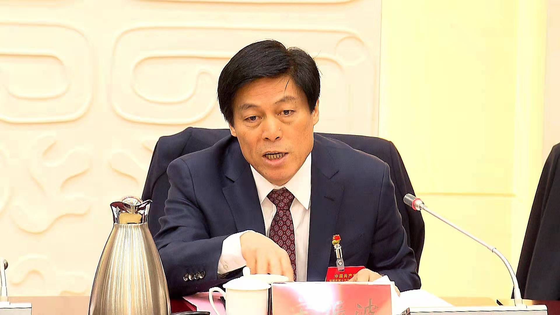 宋振波参加市第十三次党代会博山代表团讨论审议