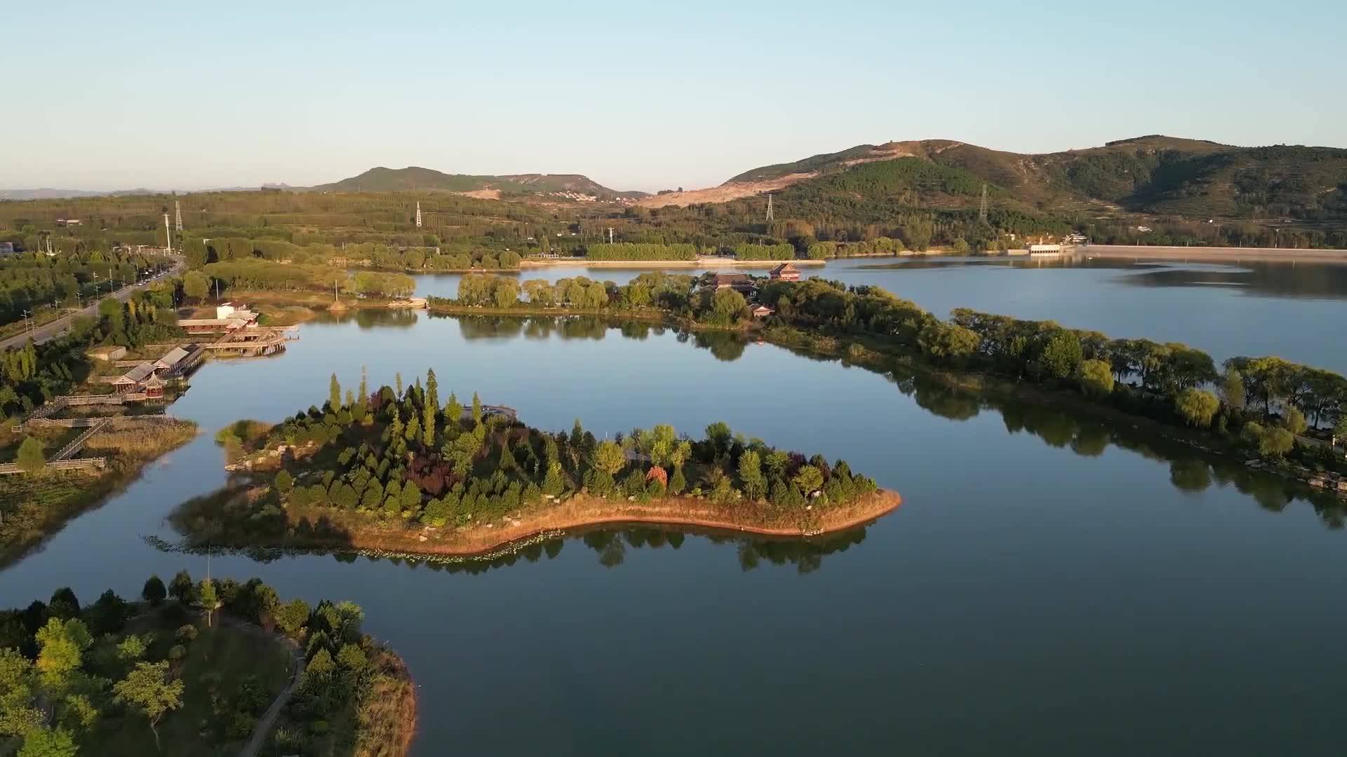 博山区石马镇南沙井村当阳山下寻乡愁