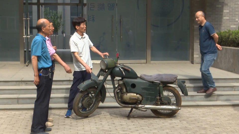 邮政摩托入库博物馆藏 "三转一响"承载淄博记忆